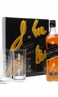 Johnnie Walker Black Label 12 Year Old / 2 Highball Glass Gift Set