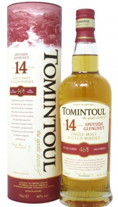 Tomintoul Single Malt Scotch 14 year old