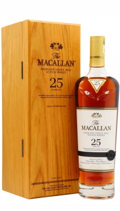 Macallan Sherry Oak 2019 Release 25 year old