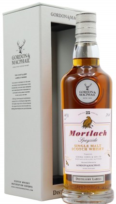 Mortlach Gordon & MacPhail - Distillery Labels 25 year old