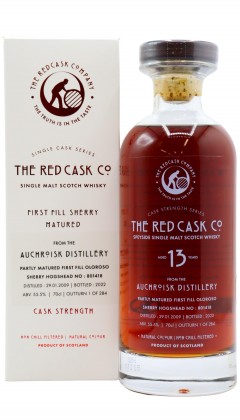 Auchroisk Red Cask Co. - Single Sherry Cask #801418 2009 13 year old