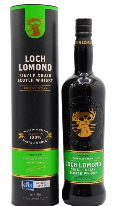 Loch Lomond Single Grain Peated Scotch