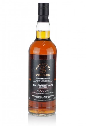 Aultmore 17 Year Old 2007 Signatory Exceptional Cask Edition #1