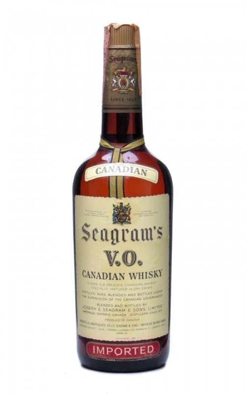 Seagram's VO Bottled 1980s