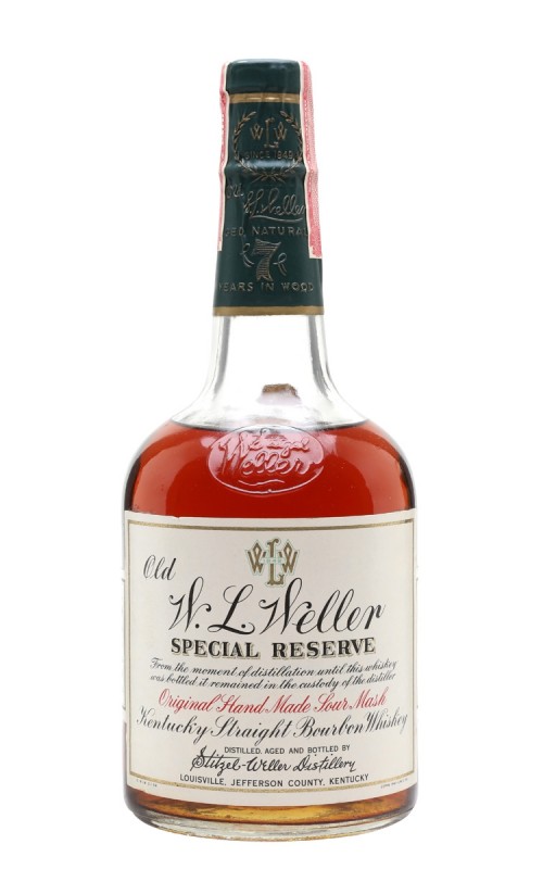 W L Weller 7 Year Old Special Reserve Bottled 1960s