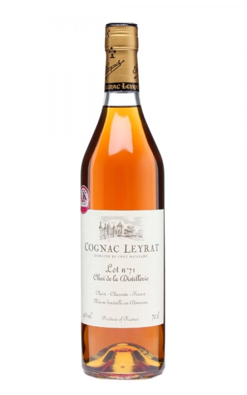 Leyrat Cognac Lot No 71 Chai de la Distillerie