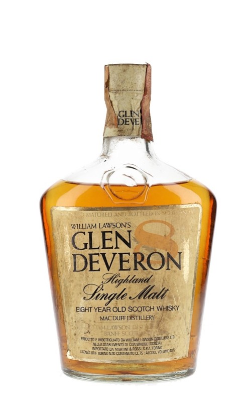 Glen Deveron 8 Year Old Bottled 1980's