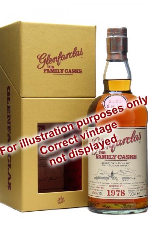 Glenfarclas 1990 Family Cask Release V Sherry Butt