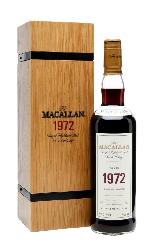 Macallan 1972 29 Year Old Fine Rare #4041