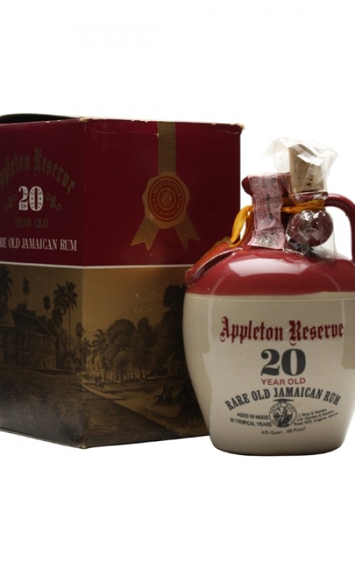 Appleton Reserve 20 Year Old Decanter Bottled 1970s 75cl