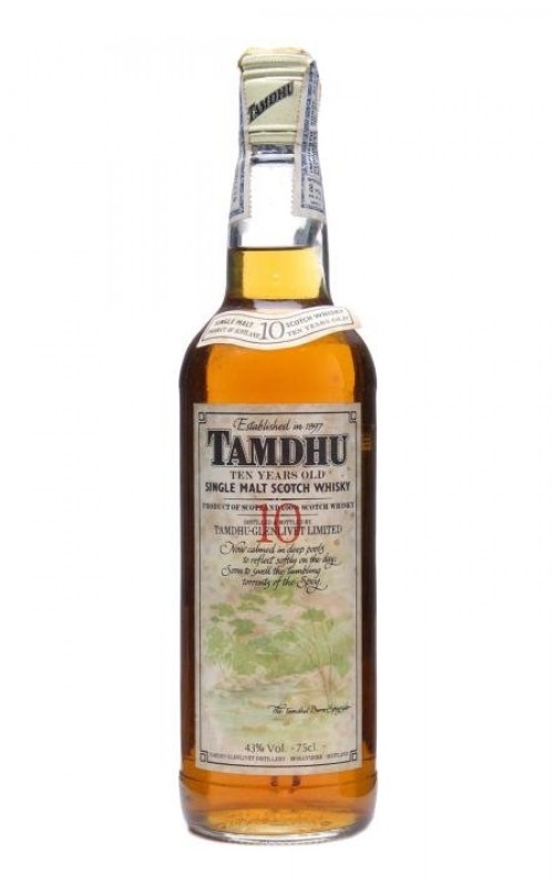 Tamdhu 10 Year Old Bottled 1980s 75cl